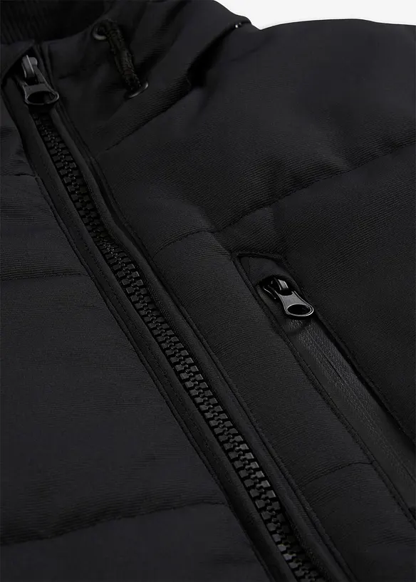 Vattert jakke i bomberjakke-fasong, bonprix