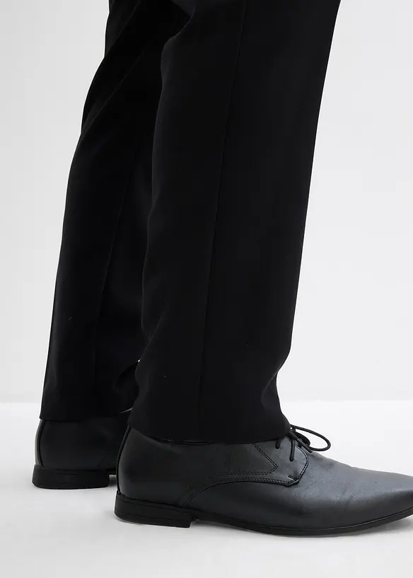 Smoking-bukse med stretchandel, Slim Fit, bonprix