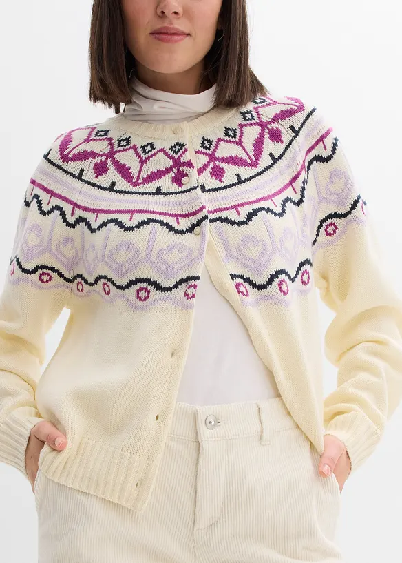 Vid kordfløyelsbukse, bonprix