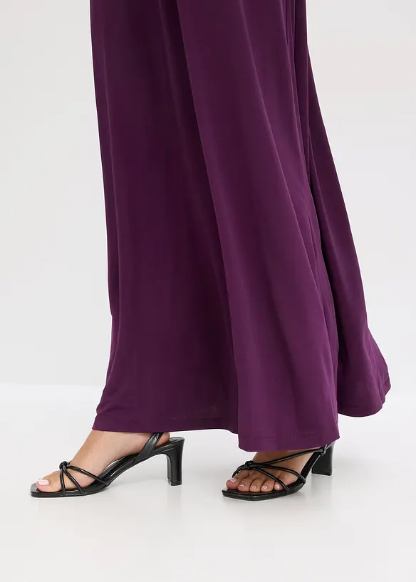 Maxikjole med paljettbroderi, bonprix