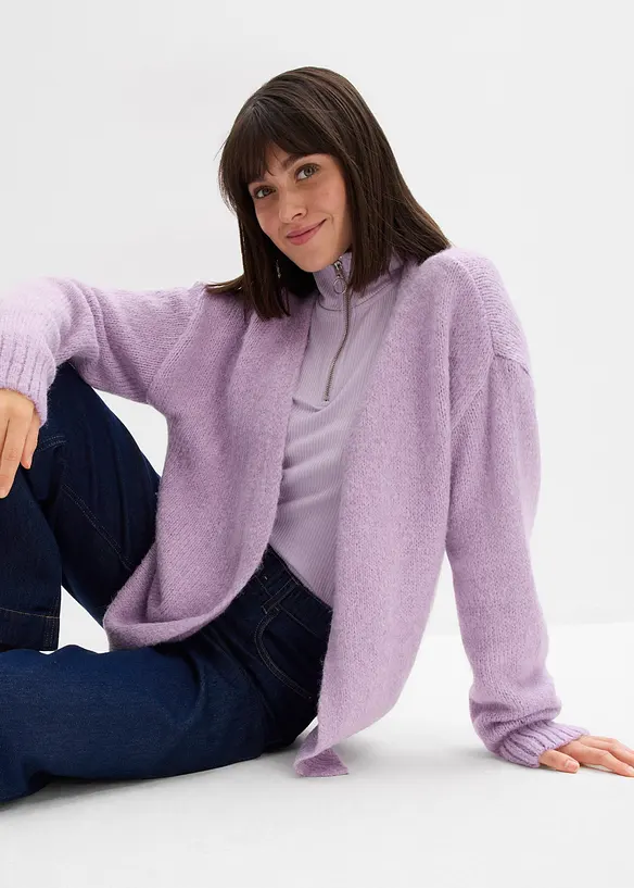 Grovstrikket, oversized cardigan, bonprix