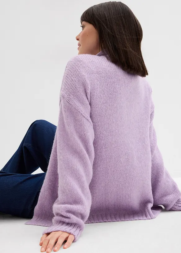 Grovstrikket, oversized cardigan, bonprix