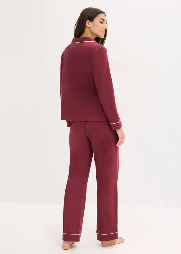 Pyjamas i 100% bomull, bonprix