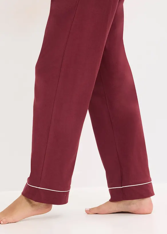 Pyjamas i 100% bomull, bonprix