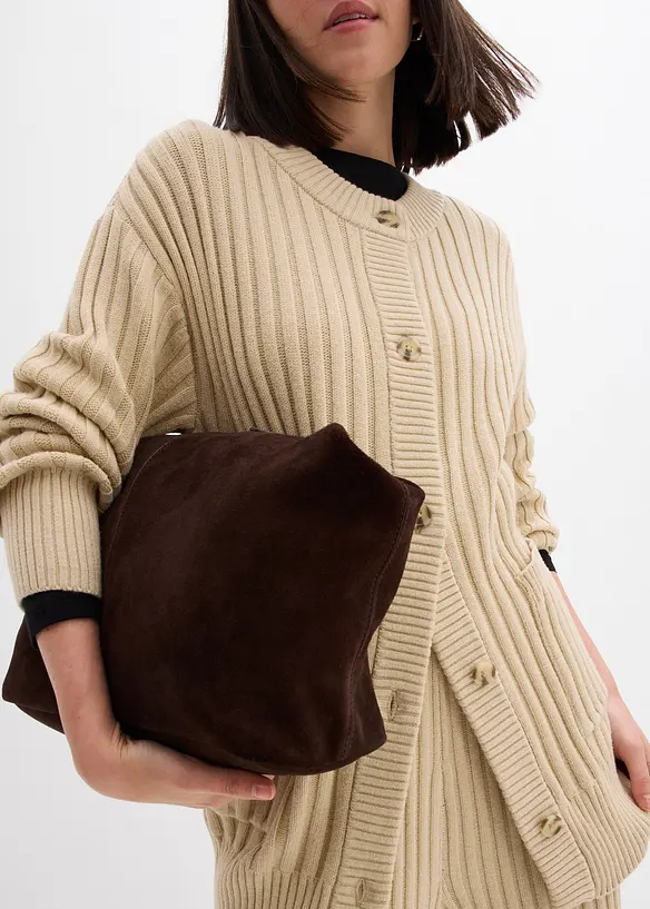 Cardigan i myk viskosemiks, bonprix