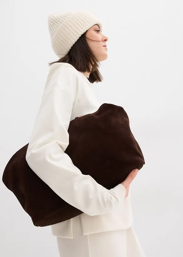 Hettegenser i behagelig Punto di Roma-materiale, bonprix