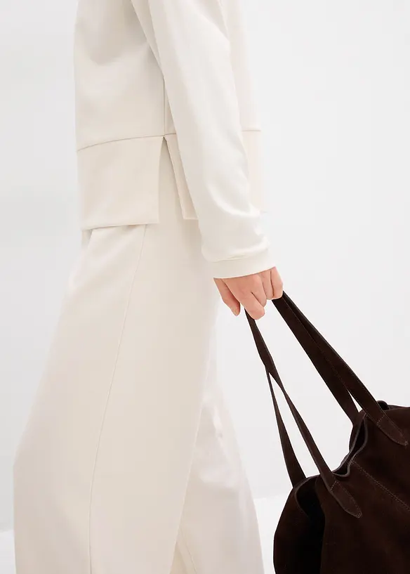 Hettegenser i behagelig Punto di Roma-materiale, bonprix