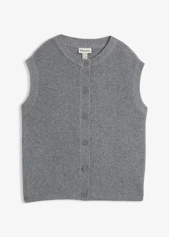 Strikket vest, bonprix