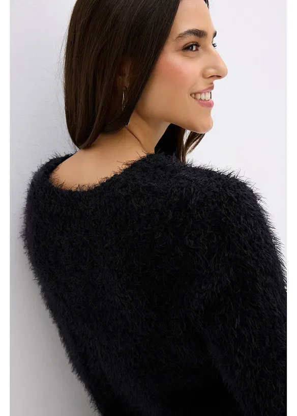 Grovstrikket genser, bonprix