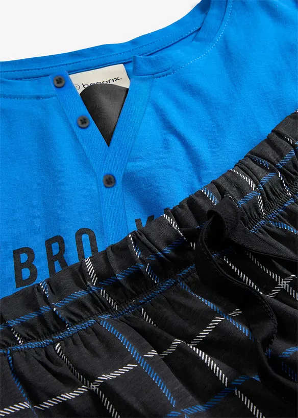 Pyjamas i 100% bomull, bonprix
