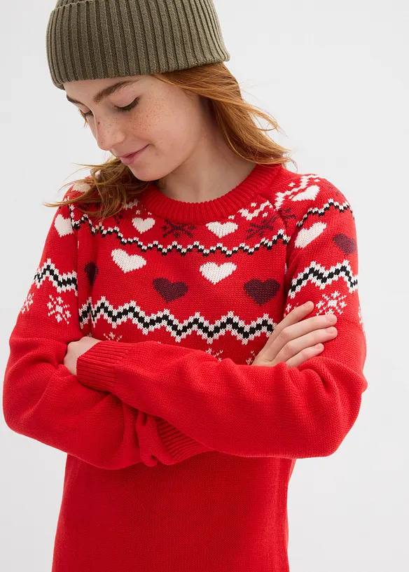 Strikket kjole, bonprix