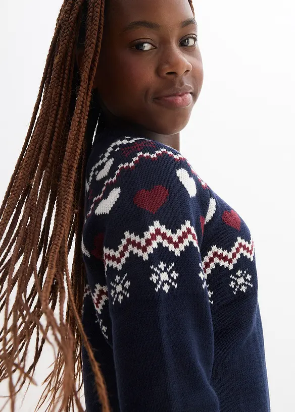 Strikket kjole, bonprix