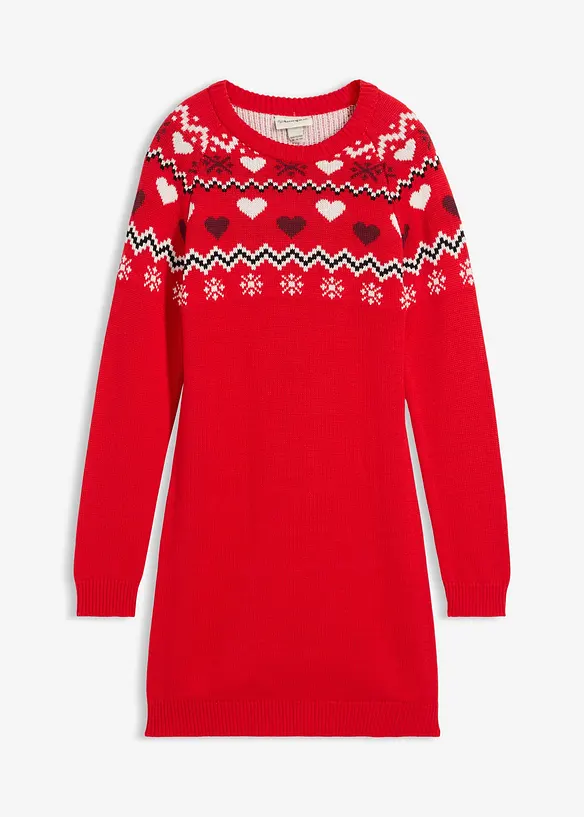 Strikket kjole, bonprix