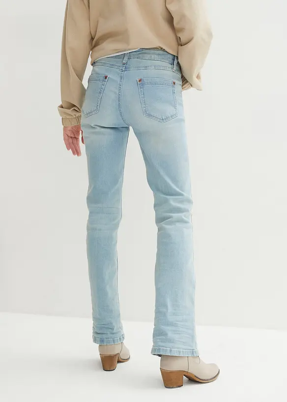 Bootcut-jeans Mid Waist, Stretch, bonprix