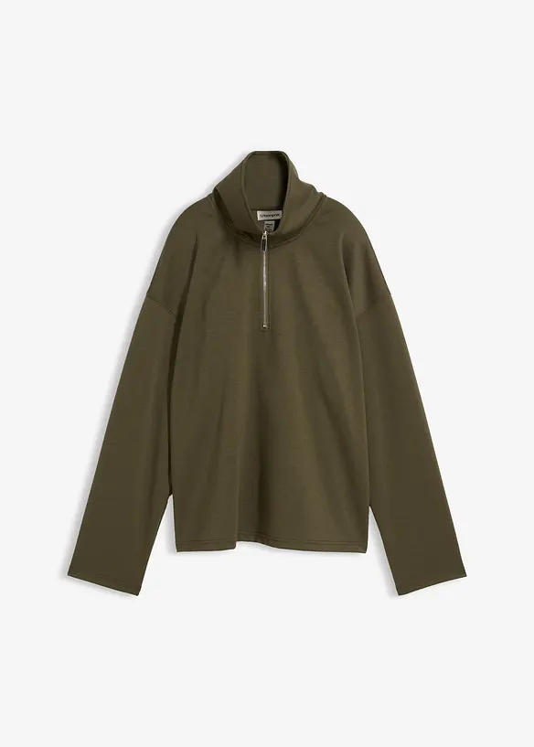 Troyer-genser av viskosemiks, bonprix