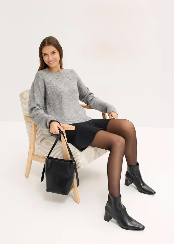 Boxy genser, bonprix