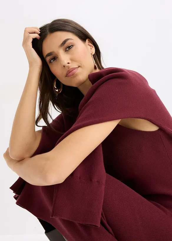 Strikket kjolesett  (2-delt sett), bonprix