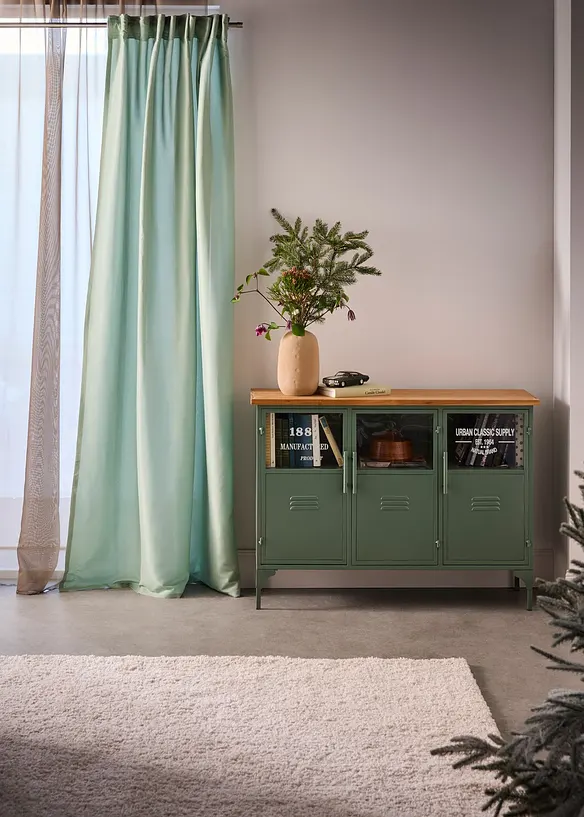 Gardiner i mikrofiber (2-pack), bonprix