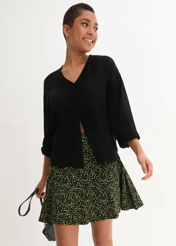 Bukseskjørt i myk viskose, bonprix