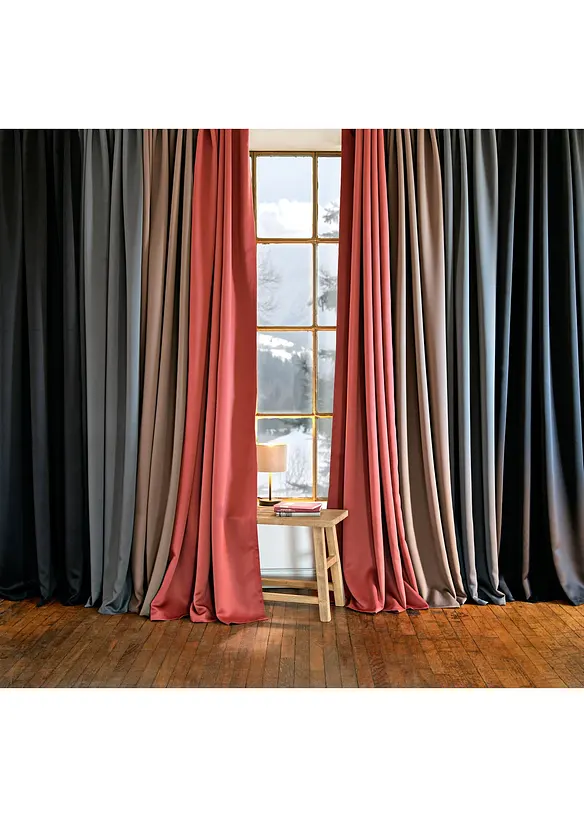 Mørkleggingsgardin, i flere størrelser (1-pack), bonprix