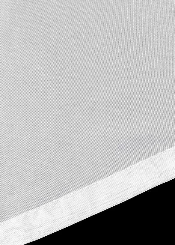 Foldegardin i lett voile, bonprix