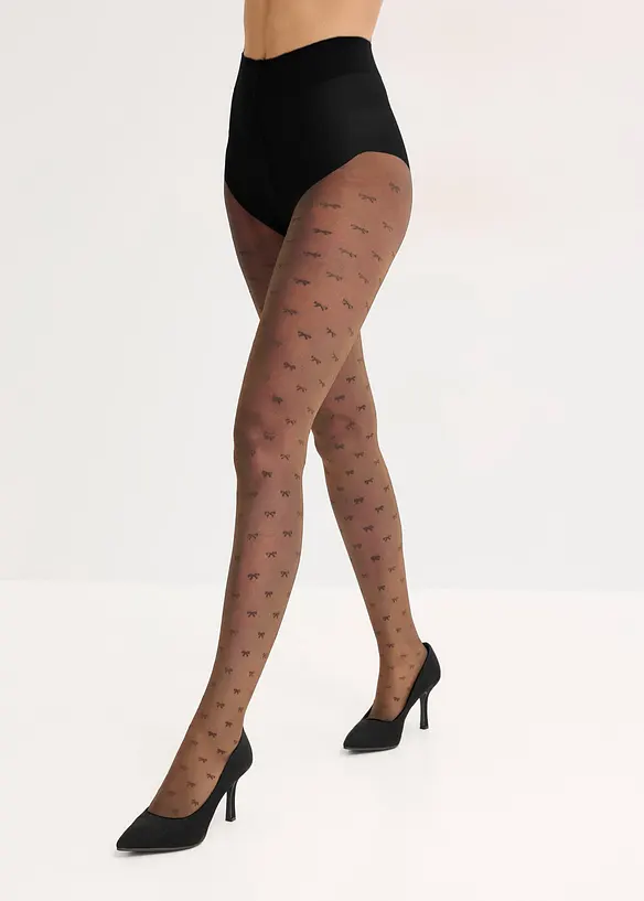 Str&oslash;mpebukse med komfortlinning, 20 DEN, bonprix