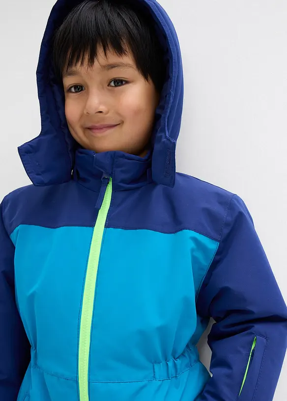 Varmt f&ocirc;ret vinterdress med avtagbar hette og reflekser, bonprix