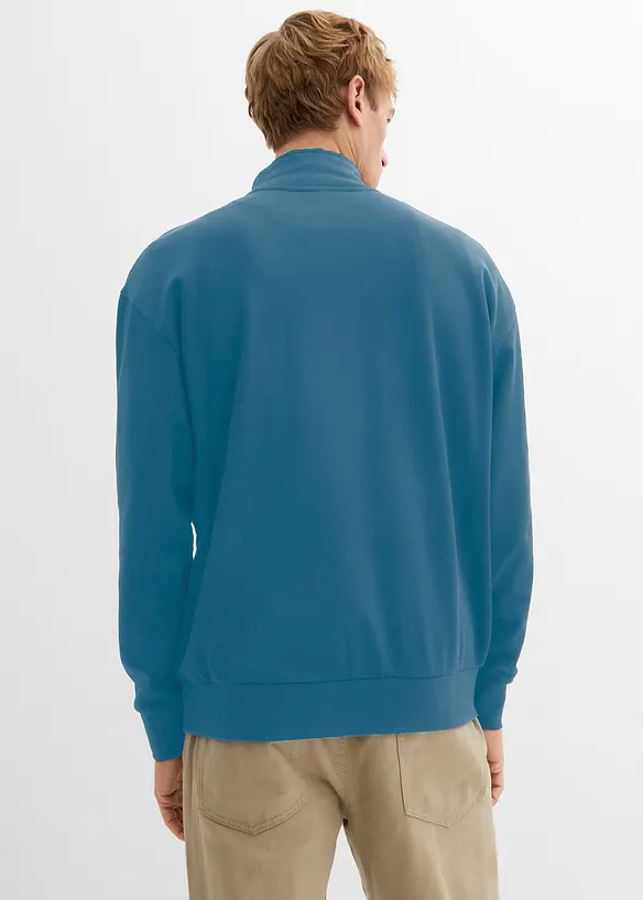 Oversized sweatshirt i 100% &oslash;kologisk bomull, bonprix