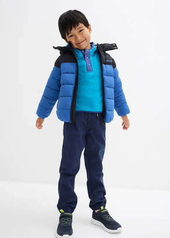 Hettegenser i myk fleece, bonprix