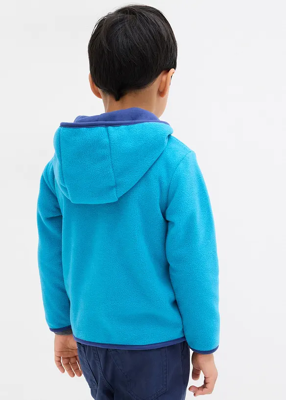 Hettegenser i myk fleece, bonprix