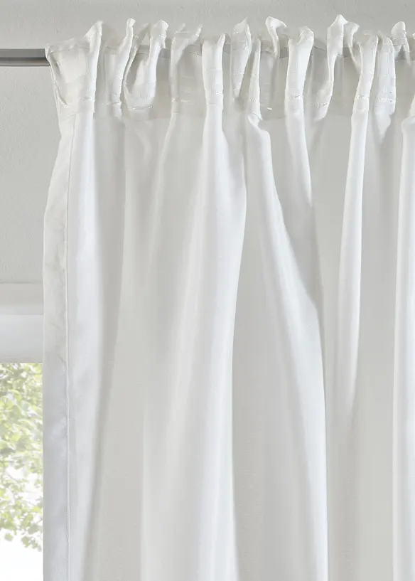 Gardiner i resirkulert materiale (2-pack), bonprix