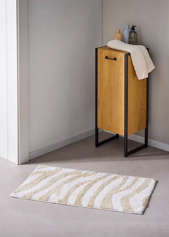 Badematte med sebram&oslash;nster, bonprix