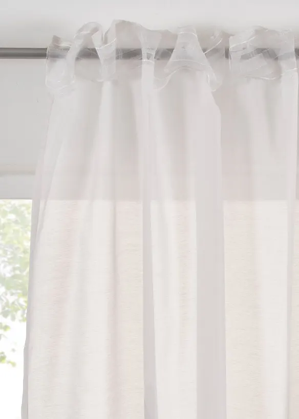 Mønstret gardin (1-pack), bonprix