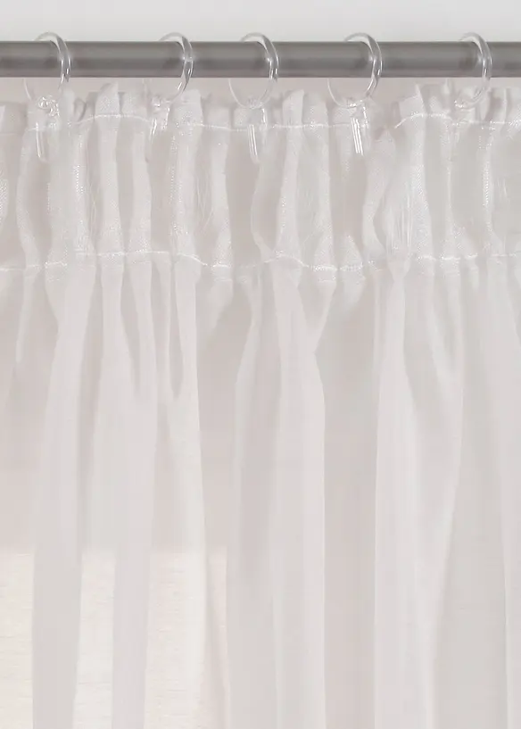 Mønstret gardin (1-pack), bonprix