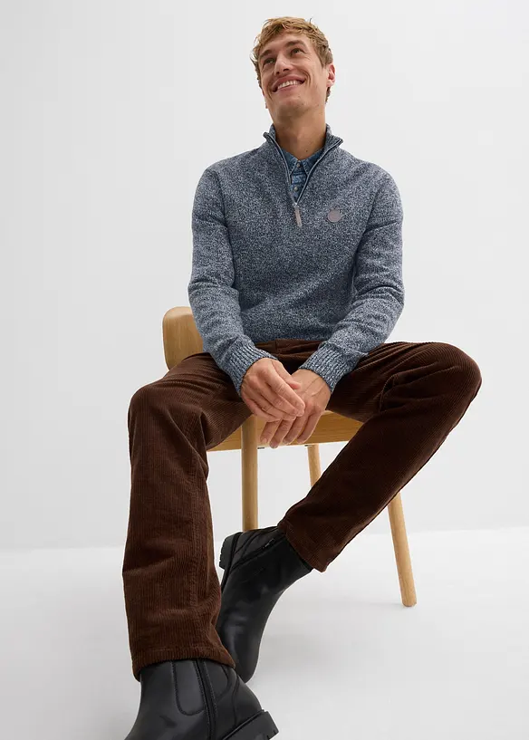 Troyer-genser med bomull, bonprix