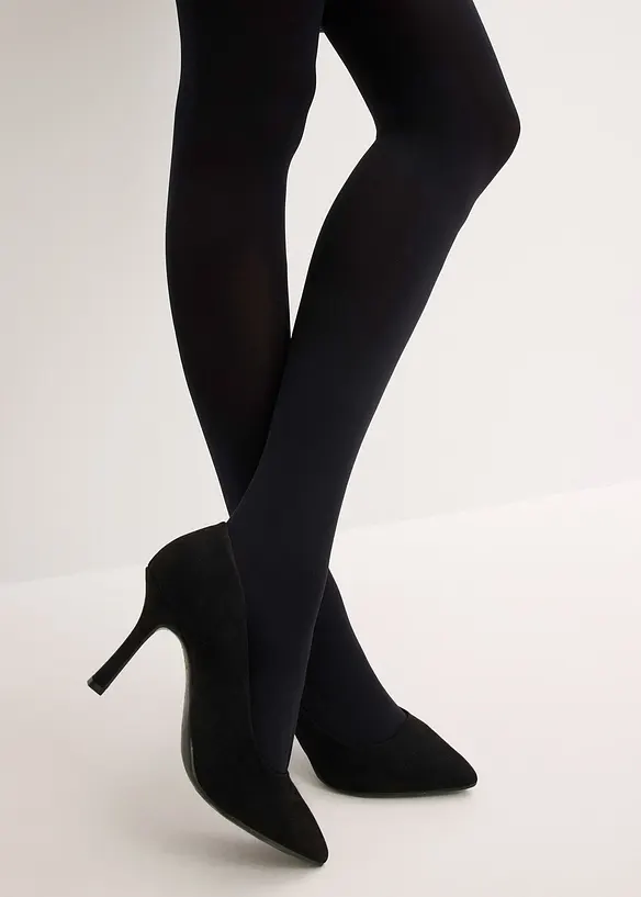 Ugjennomsiktig strømpebukse ouvert 80 DEN, bonprix