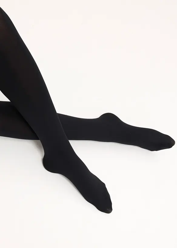 Ugjennomsiktig strømpebukse ouvert 80 DEN, bonprix