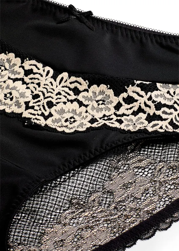 Maxitruse med delikate blonder, bonprix