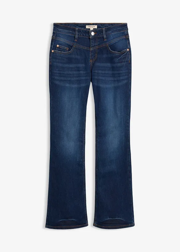 Bootcut-jeans Mid Waist, Stretch, bonprix