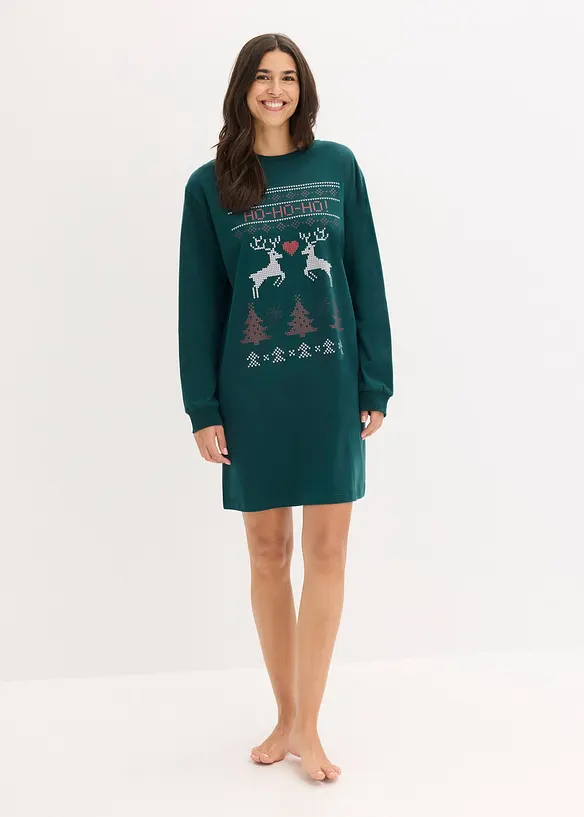 Nattkjole i 100% bomull, bonprix