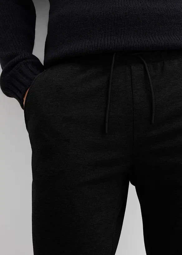 Elegant super-stretchbukse med komfortlinning, Slim Fit, bonprix