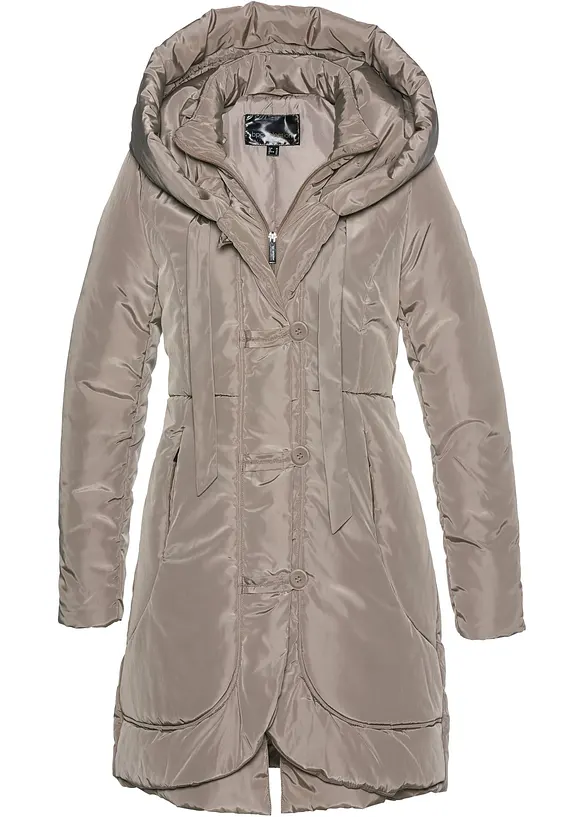 Kort, vattert kåpe, bonprix