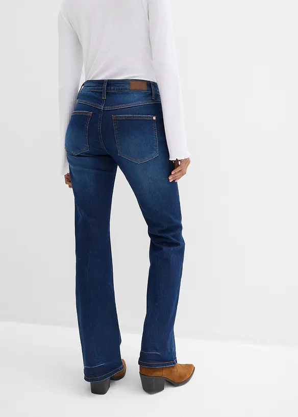 Bootcut-jeans Mid Waist, Stretch, bonprix