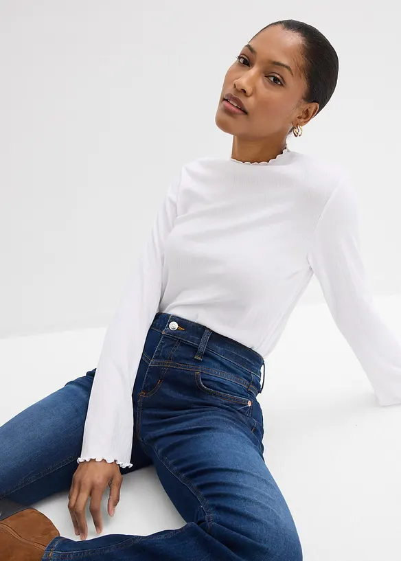 Bootcut-jeans Mid Waist, Stretch, bonprix