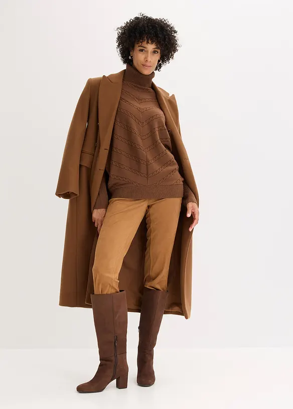 Høyhalset genser, bonprix