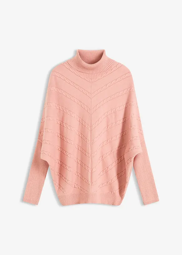 H&oslash;yhalset genser, bonprix