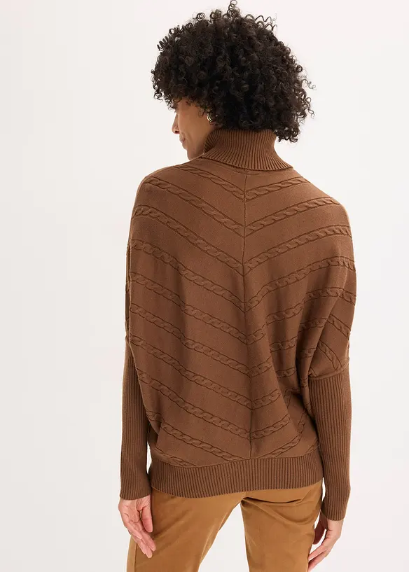 Høyhalset genser, bonprix