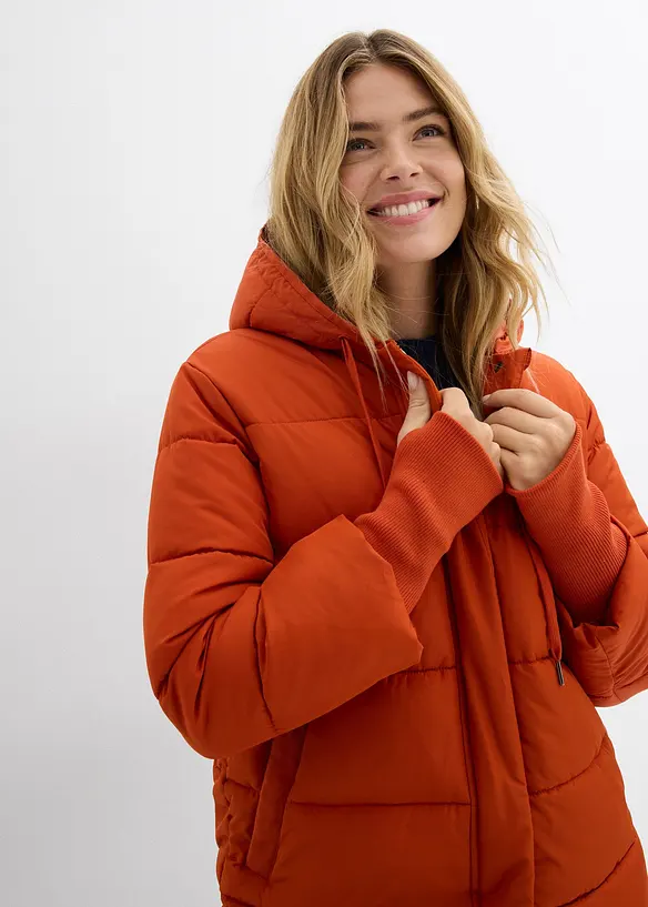 Vattert funksjons-kåpe  i vannavvisende materiale, bonprix