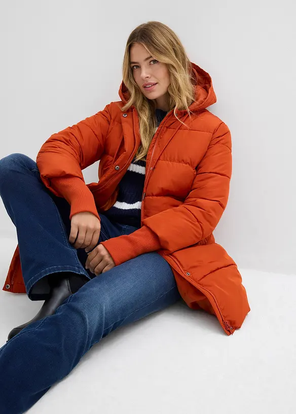 Vattert funksjons-kåpe  i vannavvisende materiale, bonprix