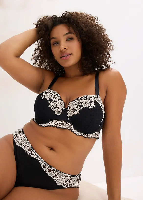 Truse av tofarget blonde (2-pack), bonprix